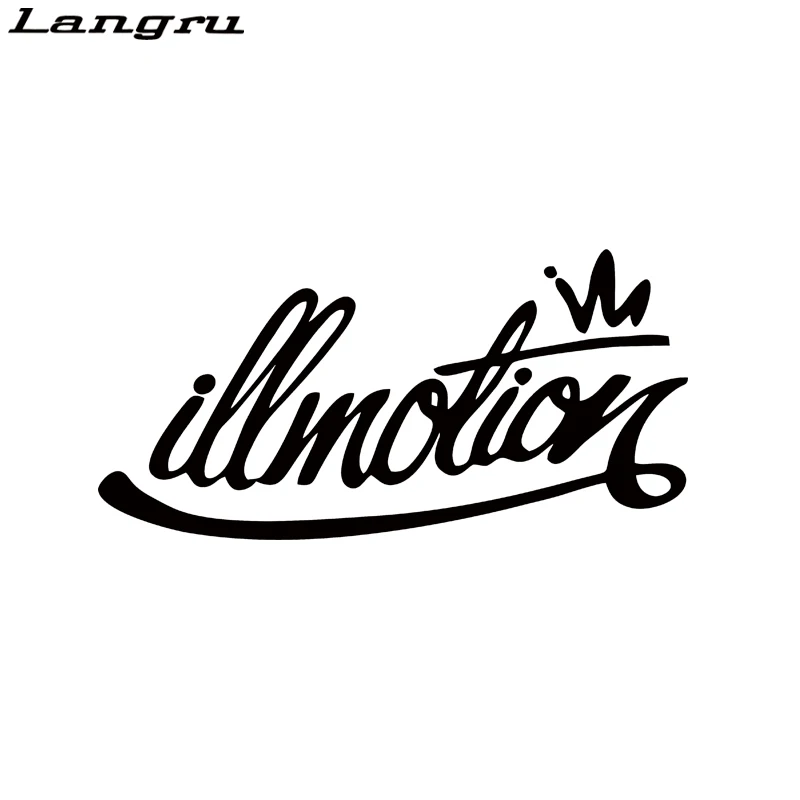 Langru крутая графика Illmotion Ill Наклейка Виниловые креативные наклейки автомобильные