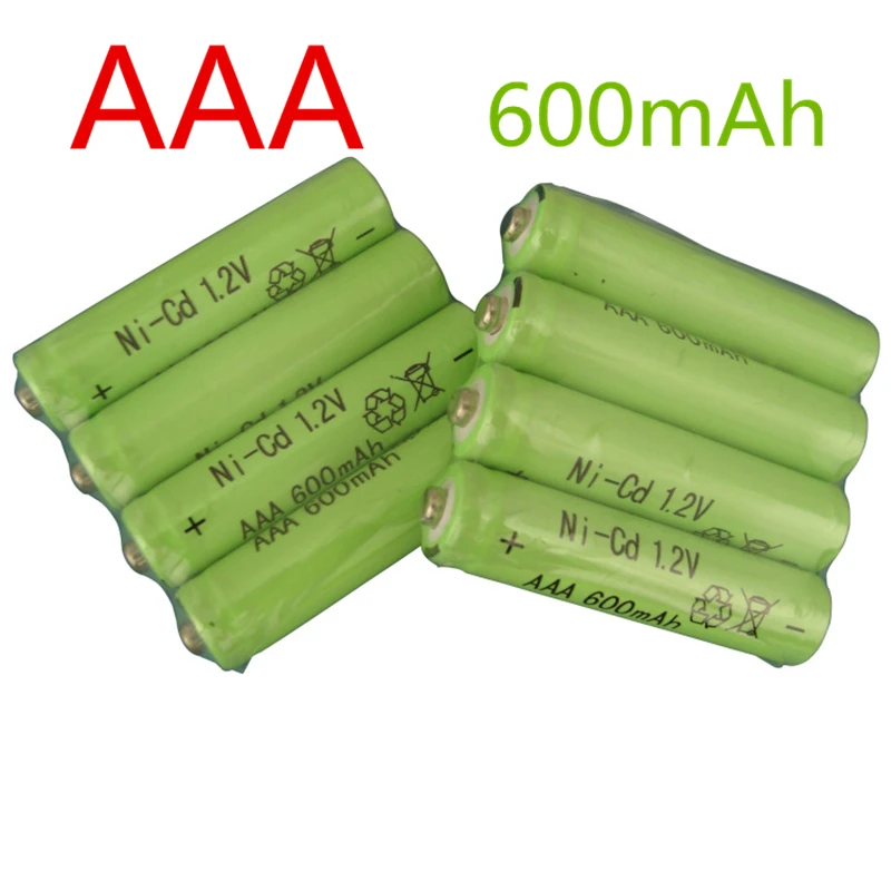 3 шт./лот AAA 600mAh 1,2 V Quanlity аккумуляторная батарея AAA Ni-MH 1,2 V аккумуляторная батарея 3A Baterias Bateria AAA 3* Aa батарея