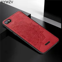 Xiaomi Redmi 6A Shockproof Soft TPU Silicone Cloth Texture Hard PC Phone Case Xiaomi Redmi 6A Back Cover Xiaomi Redmi 6A Fundas
