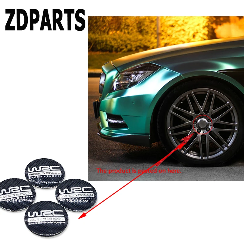 ZDPARTS 4X 56 мм WRC колпачок на ступицу колеса автомобиля для Suzuki Grand Vitara Swift SX4 Mitsubishi ASX