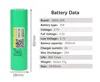 LiitoKala 18650 2500 mAh Rechargeable battery 3.6V INR1865025R 20A discharge batteries For E-cigarette use ► Photo 3/6