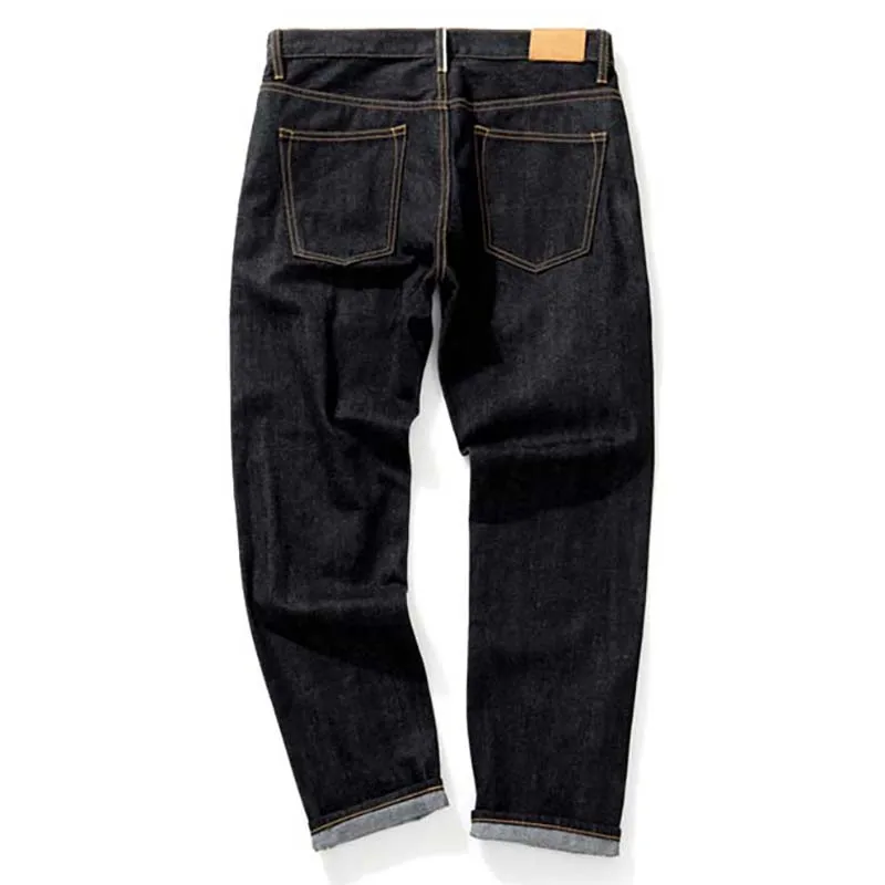 Новая мода Для мужчин повседневные джинсы Прямые Свободные мешковатые сырье джинсы хип-хоп шаровары Винтаж скейтборд брюки цвет: черный, синий