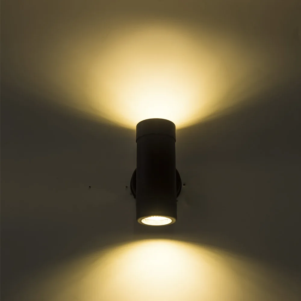 Modern up down LED Outdoor Wall Light Waterproof IP65 Wall Lamp AC 85-265V porch outdoor lighting