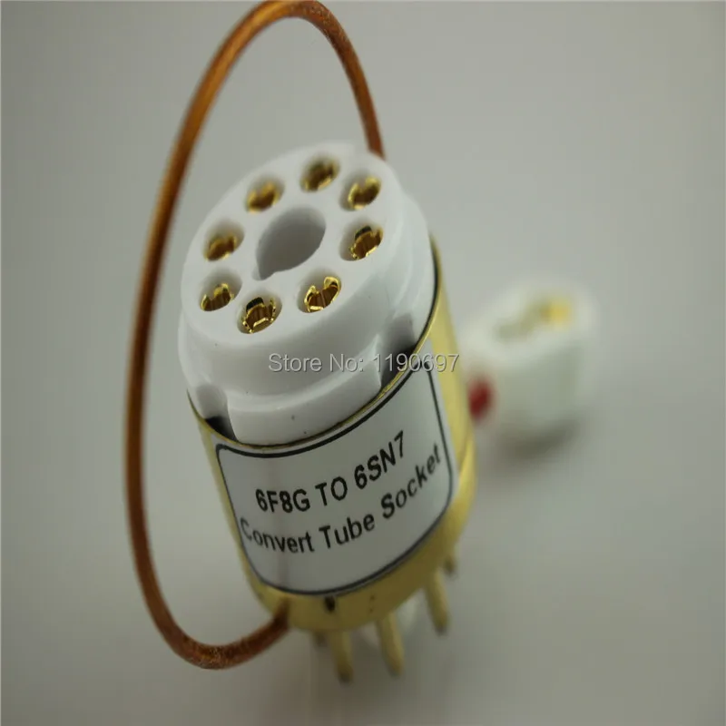 1 Pc 6f8g Top Untuk 6sn7 Bawah Tabung 8pin Untuk 8pin Diy Audio Vacuum Tube Adapter Socket Converter Gratis Pengiriman Vacuum Tube Audio Vacuum Tubediy Audio Aliexpress
