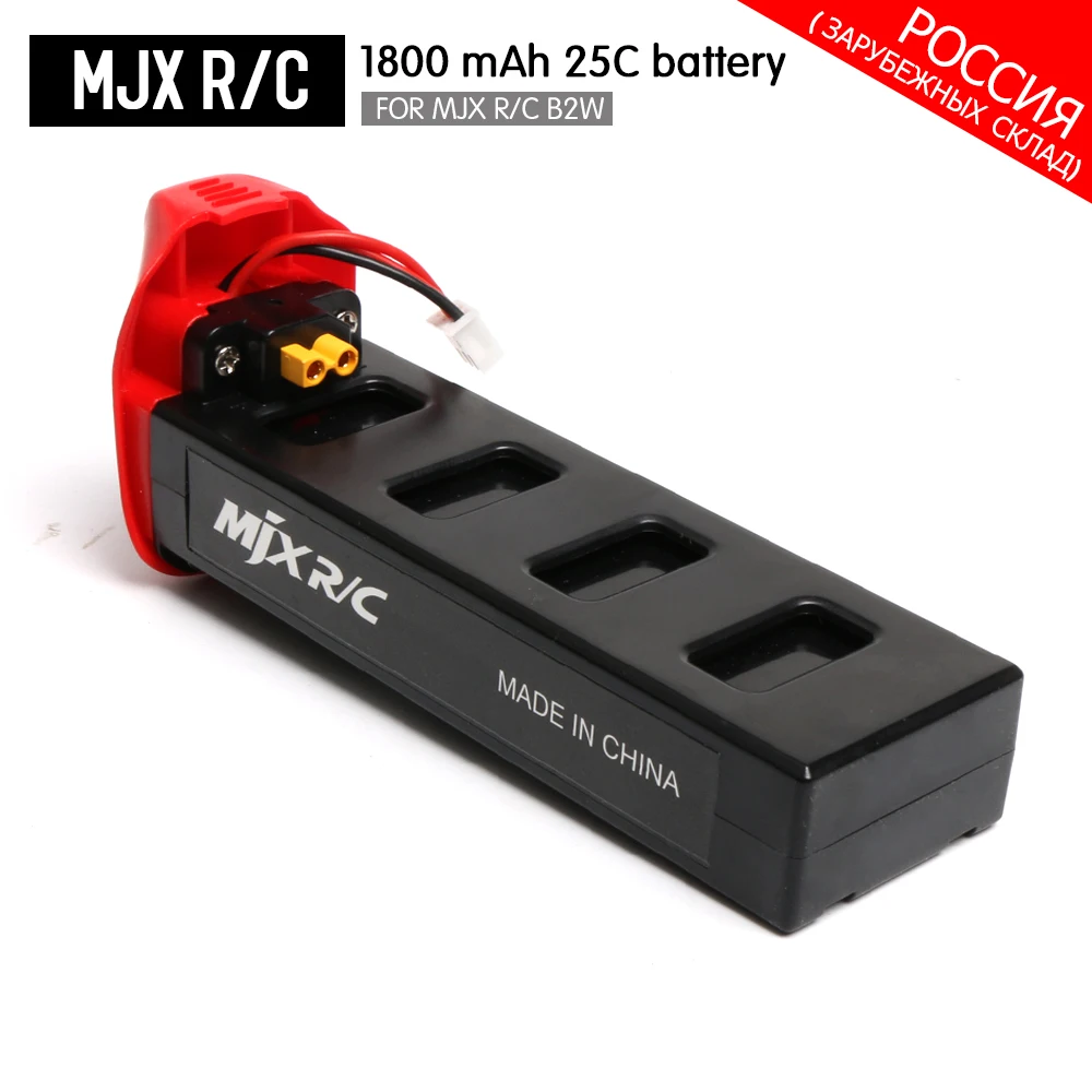 100% оригинал MJX Bugs 2W & B2W RC Квадрокоптер высокой емкости 1800mAh 25C LiPo батарея Дрон