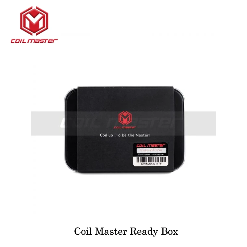 5 шт./лот катушка Master Ready Box для восстановления катушек сплавленная Clapton/Clapton
