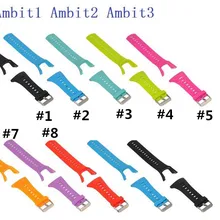 20 шт. ремешок для часов SUUNTO AMBIT 3 ремешок/АМБИТ 2/АМБИТ 1 Модный Резиновый сменный ремешок для SUUNTO Ambit 3 Пика/Амби