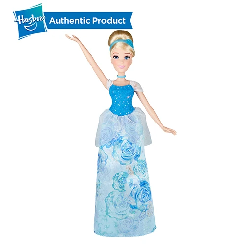 Hasbro disney Princess 11 дюймов Королевский Шиммер Мулан Белль Ариэль Синди Эльза Анна малыш девочки игрушка кукла Коллекция Модель подарок на день рождения - Цвет: E0272-CINDERELLA