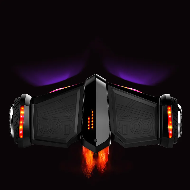 SELF BALANCING SCOOTER ELECTRIC BALANCE BOARD 2 WHEELS BLACK HOT