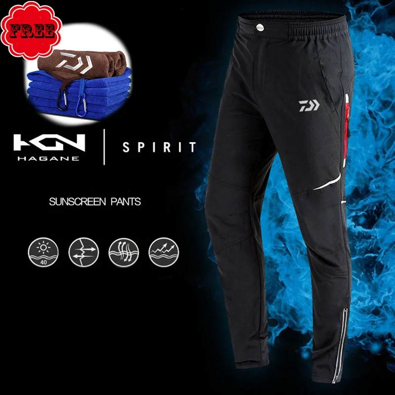 

Outdoor Fishing Clothing Sports Pants Professional Men Fishing Pants Anti-static Sunproof Hiking Climbing Fishing Pants