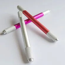 Новое поступление горячей головы с помощью ручного губ бровь Вышивание Татуировка ручки 3D ручка для микроблейдинга