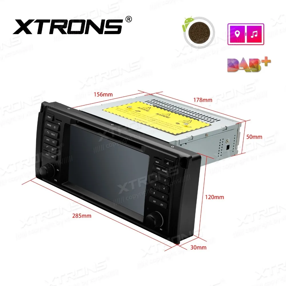 Clearance 7" Android 8.1 Octa Core Car DVD Multimedia GPS Radio for BMW E39 M5 1999-2003 & BMW E39 1995-2003 & BMW 7 Series E38 1994-2001 4