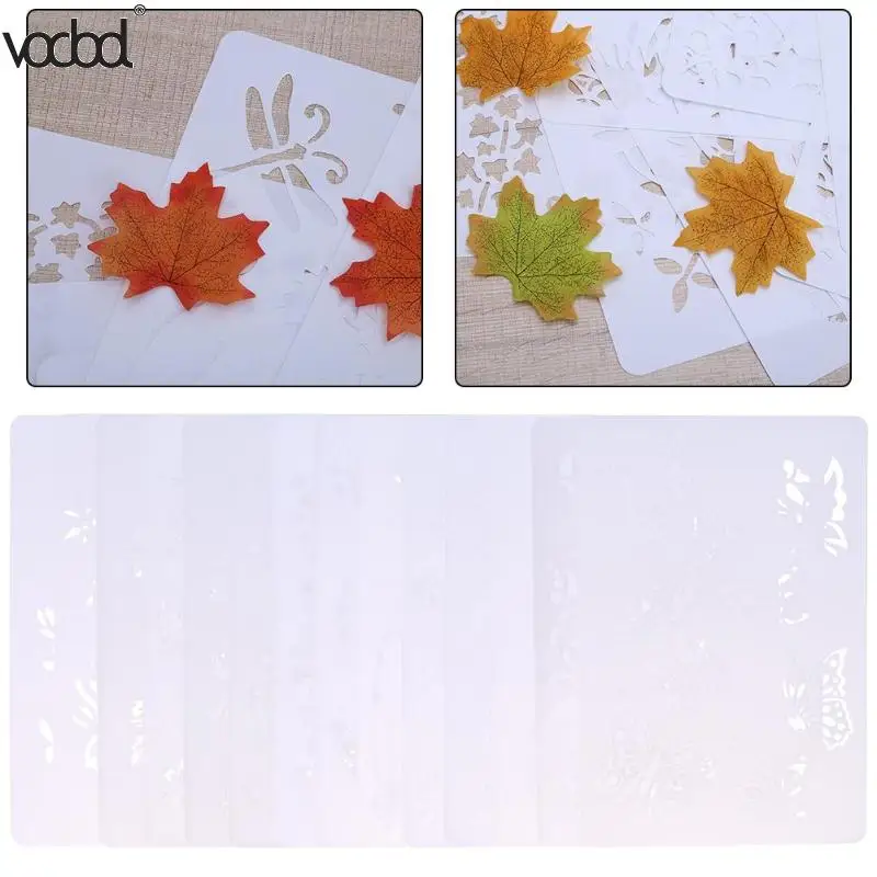 

Vine Layering Stencils Ruler for Wall Scrapbooking Painting Plastic Pochoir Photo Album Diary Decor Embossing Template Card Gift
