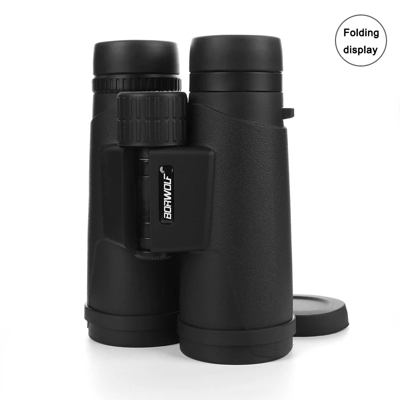 Borwolf 10X42 عالية التكبير HD طويلة المدى التكبير الصيد تلسكوب للرؤية الليلية واسعة زاوية مناظير
