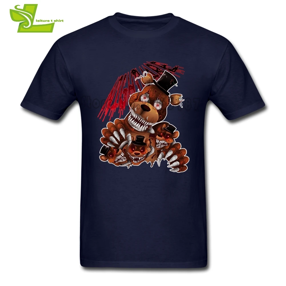 Five Nights At Freddy футболка для взрослых Новейшие Уникальные футболки домашняя одежда