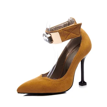 

18 years spring new single shoes pointed with super sexy stilettos ultra-high 40 1832-48 female shoes