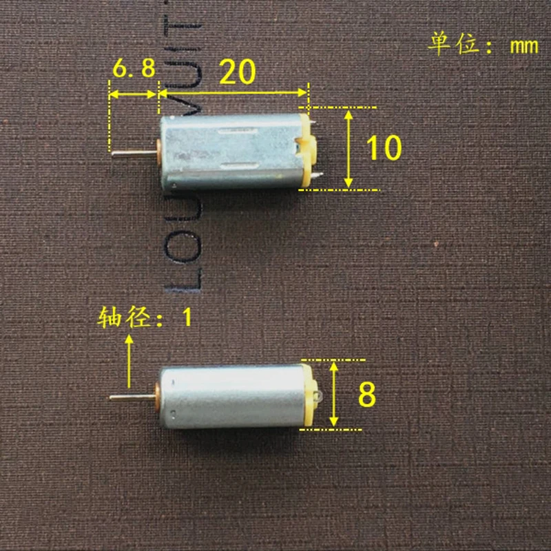 Mini OT-FF-M30 Motor DC1.5V 3V 3.7V 5V 6V 14000RPM High Speed Small Micro M30 DC DIY Toy Model | Обустройство дома