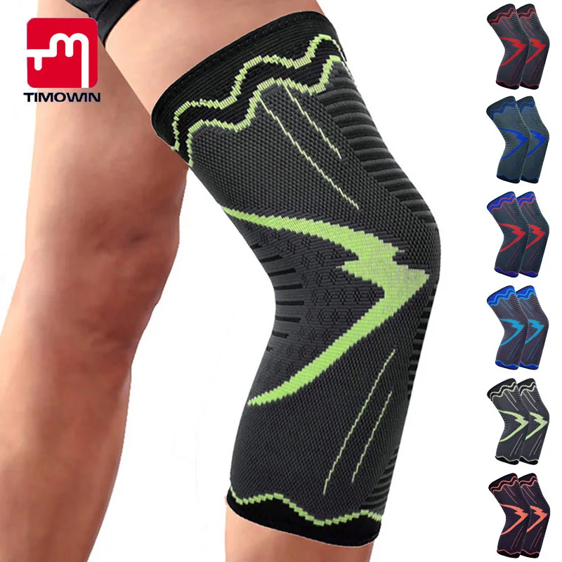 

Timowin 1 Pcs Non-Slip Knee Pads Knee Protector Knee Support For Running Hiking Arthritis Joint Pain Relief And Injury Recovery