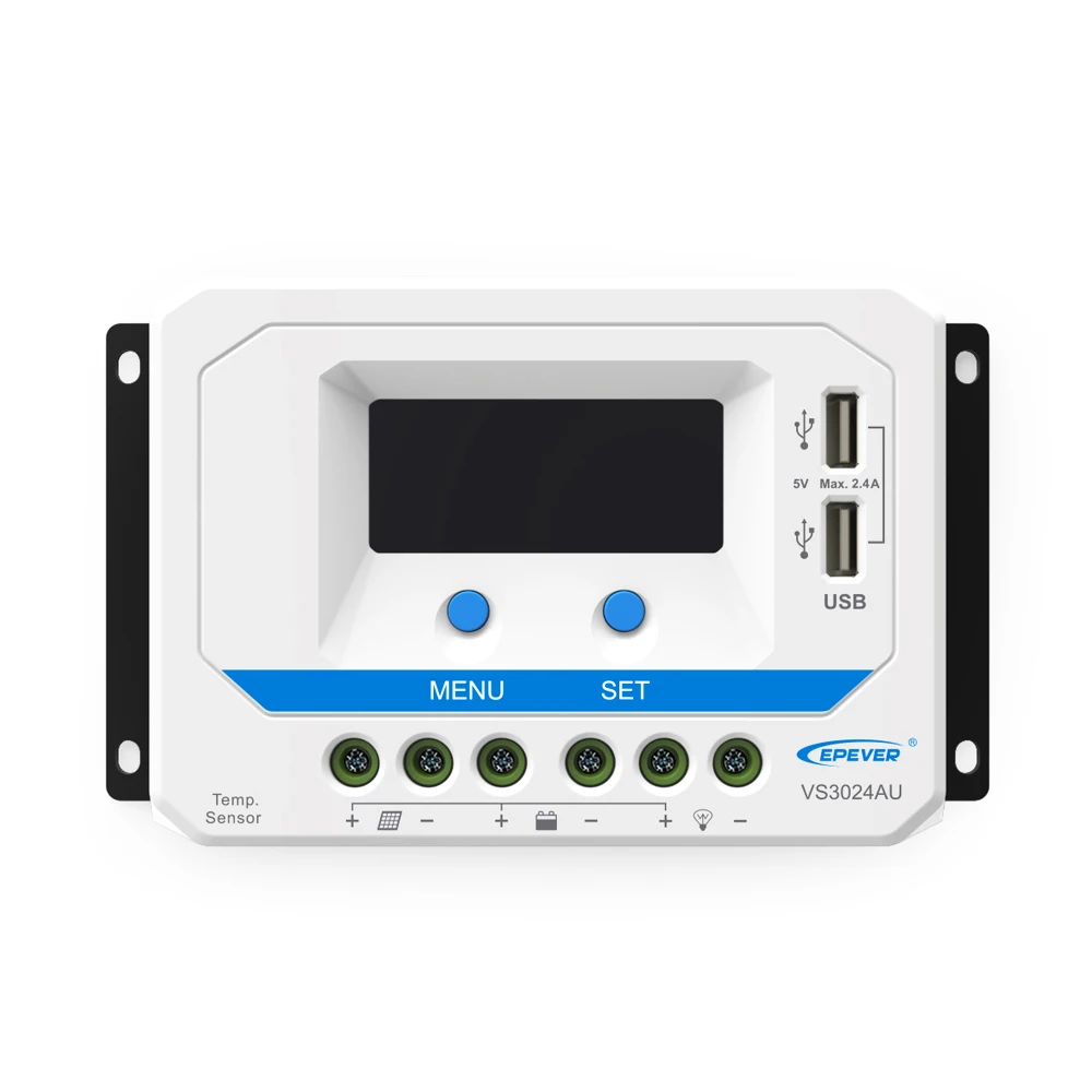 10A 20A 30A 45A 60A VS1024AU VS 2024AU VS3024AU VS4524AU VS6024AU 12V 24V EPSolar Viewstar за максимальной точкой мощности, Солнечный Контроллер заряда Регулятор WY