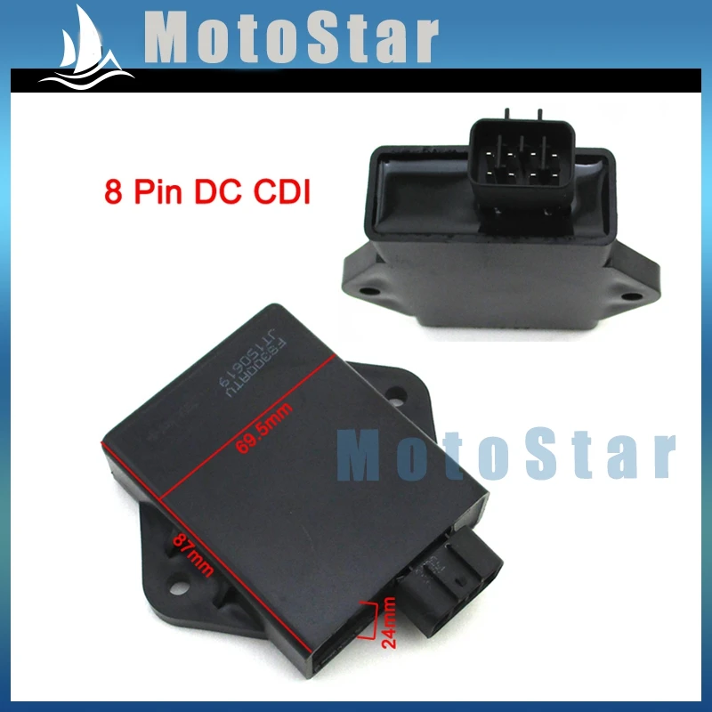 Двигатель мотоцикла ECU зажигания 8 Pin DC CDI для 260cc 300cc Мотор велосипед ATV Quad 4 Wheeler Manco Talon VOG BMS