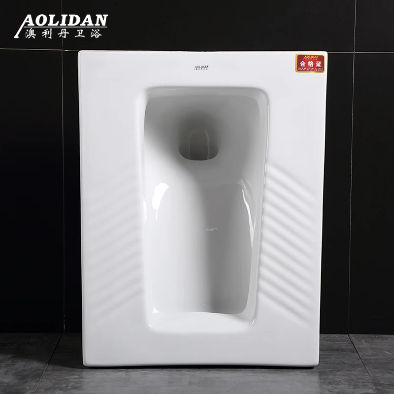 

2017 No Back Outlet White Ceramic Real Limited Squatting Pit Before And After Sewage With Traps Urinal Deodorizing Toilet