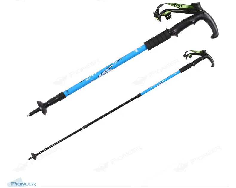 Alça de Trekking Pcs ao ar Livre Caminhadas Bengala Pólos Telescópica Ajustável 5 Cores 2 t 12 High Quality Esporte e Lazer