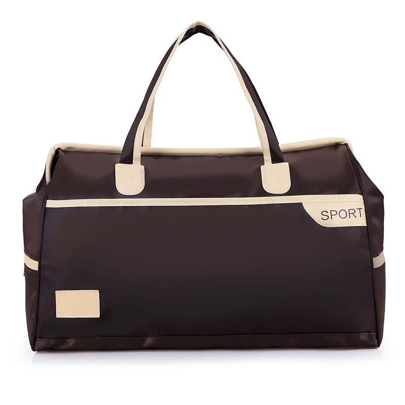 Женские дорожные сумки, модные вместительные водонепроницаемые сумки для ручной клади, мужские повседневные дорожные сумки Bolsa Viagem - Цвет: brown