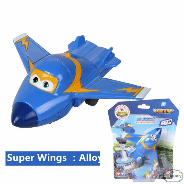 super wings blue plane