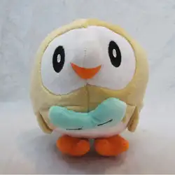 Бесплатная доставка Симпатичные 8 "аниме мультфильм rowlet мягкая игрушка Дети Плюшевые куклы подарок Куклы подарок 20 см