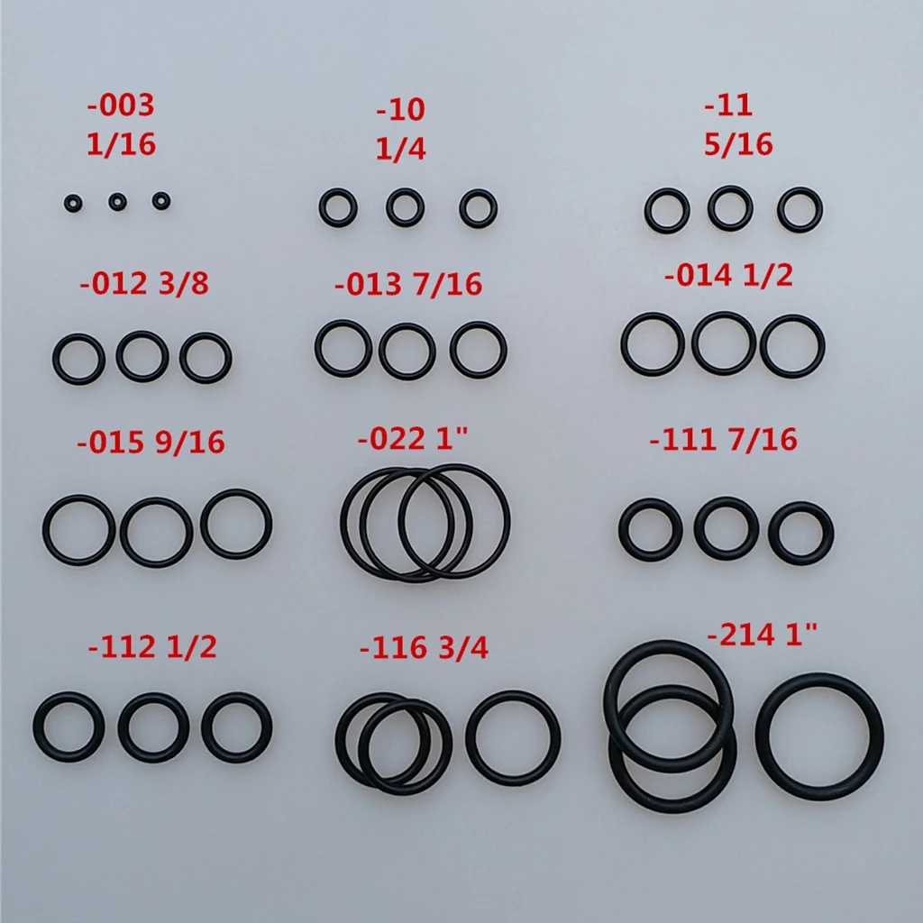 MagiDeal 170 Pieces Scuba Diving O Ring Kit with Pick, Holder Case for Dive BCD Regulator Hose Tank Cylinder Gauges Valves