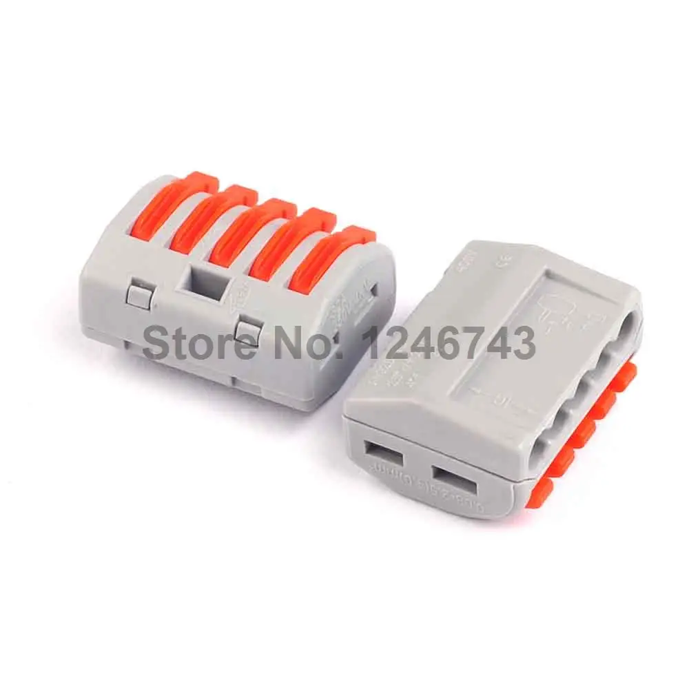 

15PCS WAGO 222-415 PCT-215 Type 5P Universal Compact Wire Connector Conductor Terminal Block