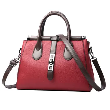 

Women's Fashion Large Capacity Handbag Shoulder Bag PU Shoulder Messenger Bag Female Retro Daily Totes Lady Elegant tote bag X