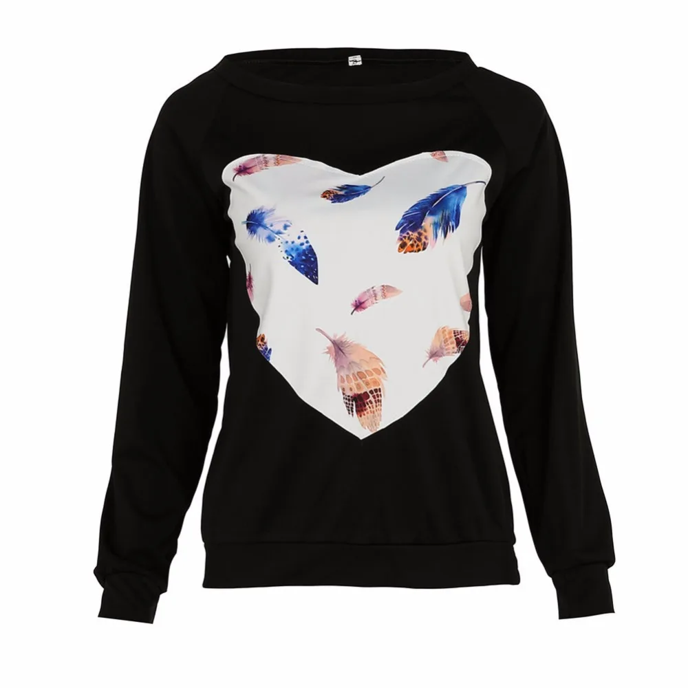 Girls Sweatshirt 2019 Spring Outwear HEART Printed Tops