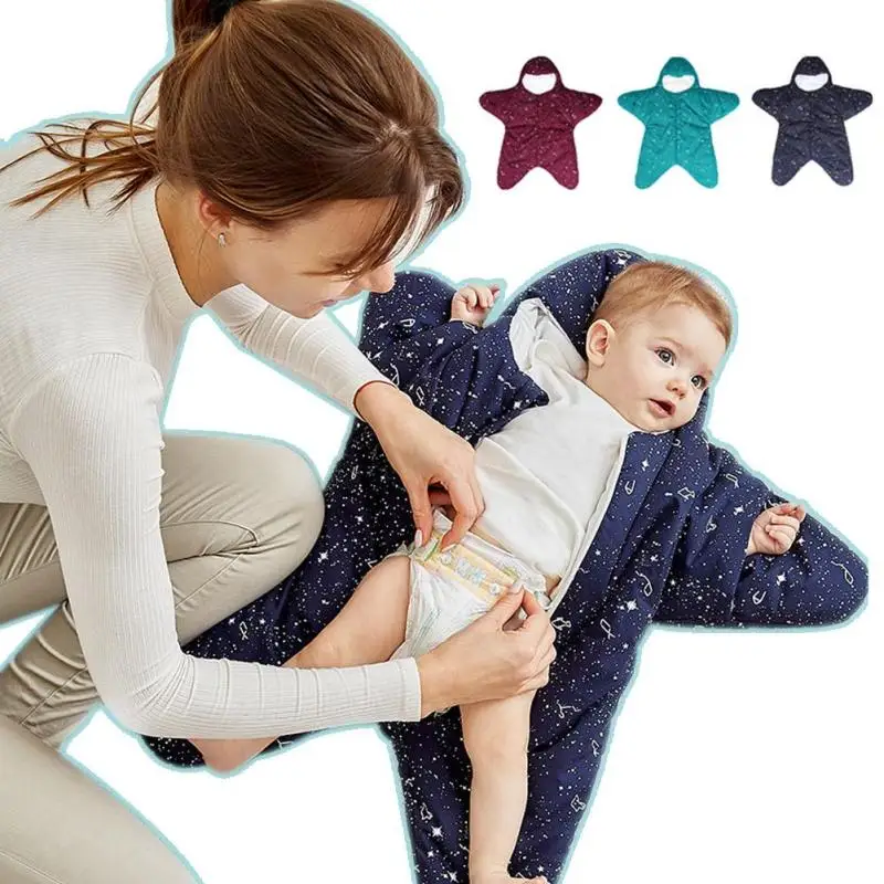 

Brand Envelope for newborns sleeping bag Starfish Baby winter stroller bed swaddle blanket wrap bedding Stroller sleepsack B25