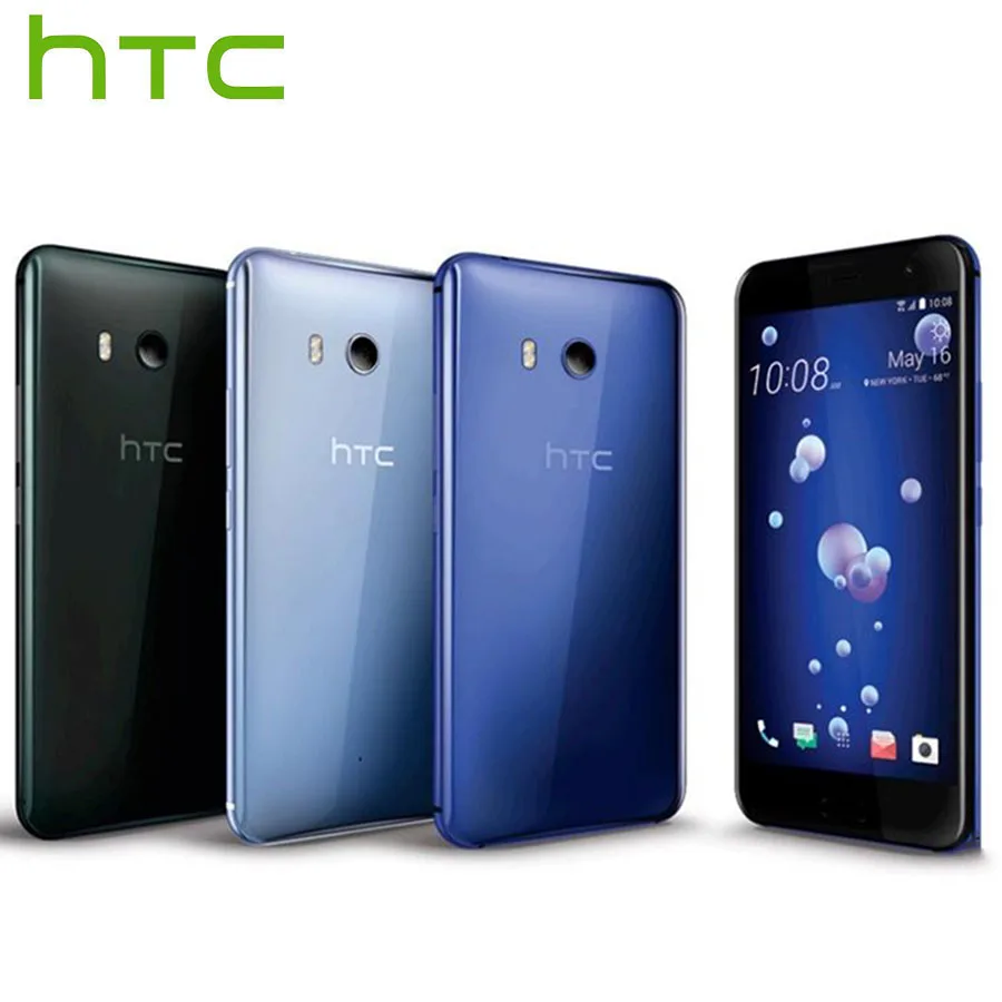 Оригинальный Фирменная Новинка htc U11 4G LTE мобильный телефон Snapdragon 835 OctaCore IP67 4G B + 6 4G B 2560x1440 p 16MP 3000 mAh 5,5 дюймовый смартфон