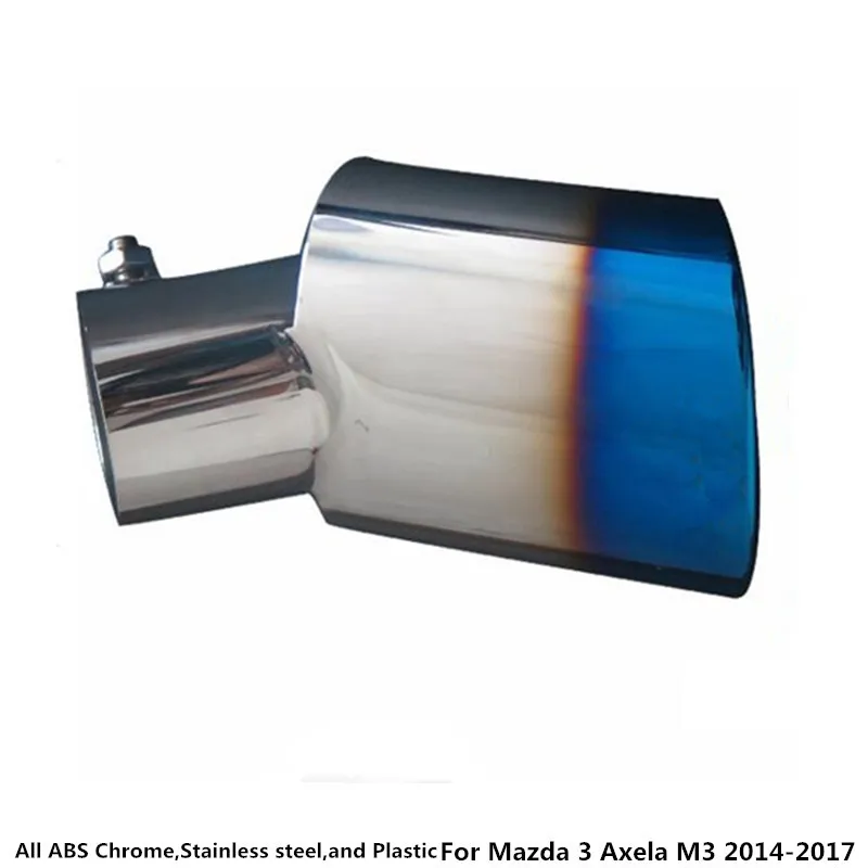 Выхлопная труба для Mazda 3 Axela M3 2014 2015 2016 2017 2018 2019 выхлопная из нержавеющей