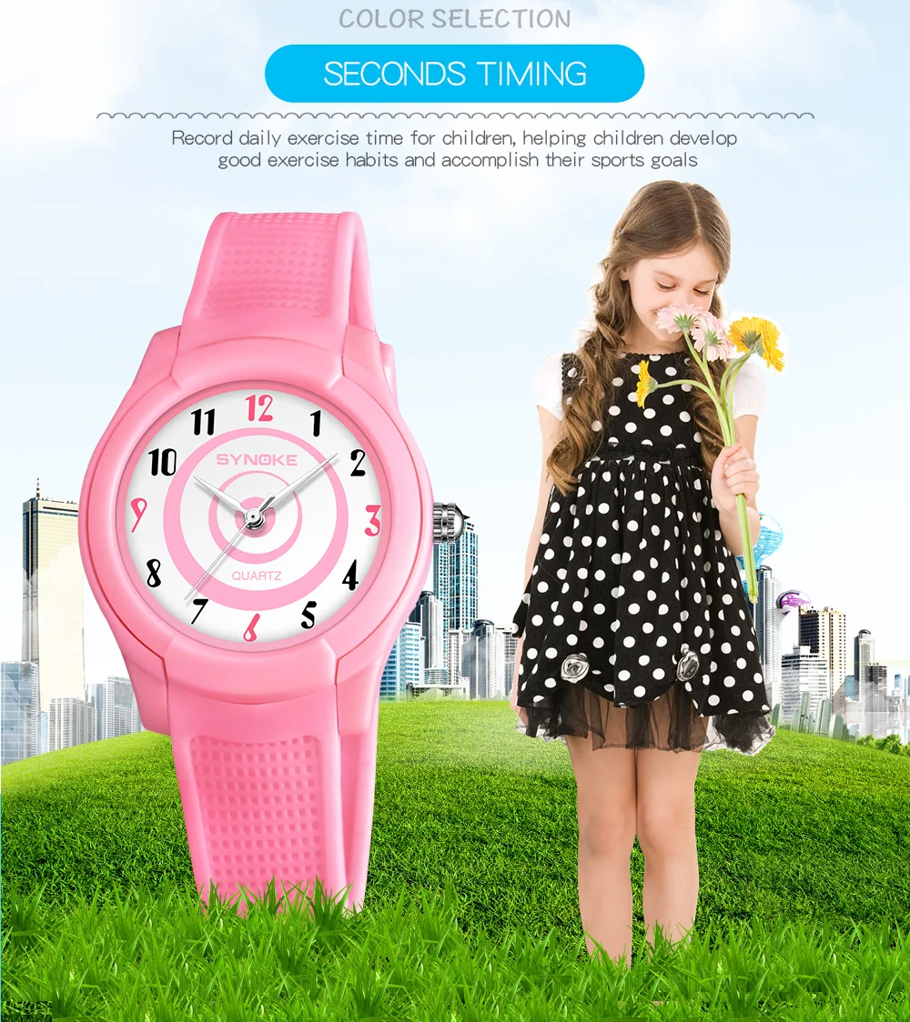 Детские часы для мальчиков и девочек мягкий силиконовый мультяшный персонаж детские часы студенческие наручные кварцевые часы 50 м водонепроницаемые часы Ninos swim Watch+ Box