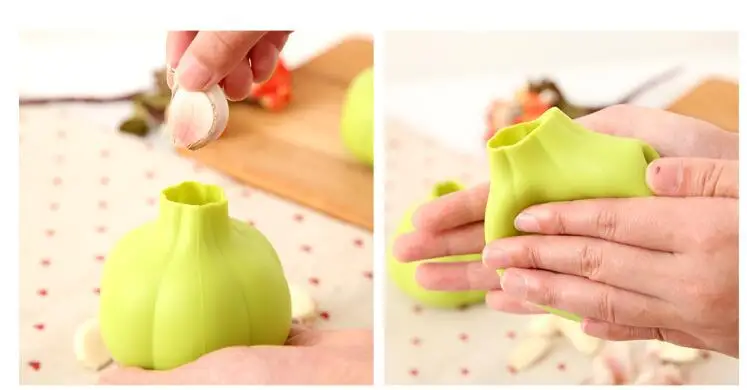 1 шт. оригинальный компактный гаджет|garlic peeling|silicone garliccreative kitchen |