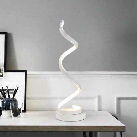 Conduziu a Lâmpada de Mesa Moderno Quarto Lâmpada Leitura Cabeceira Luz Estudo Olho Proteger Eua – ue Plug Dimable 20 w