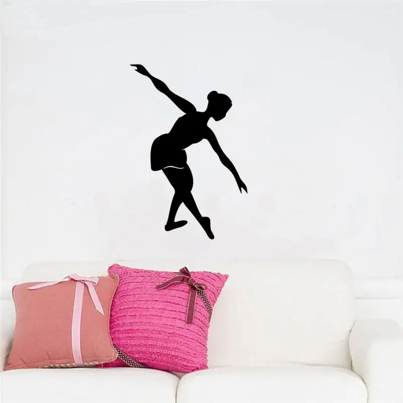 Dance Studio Wall Decors Dancing Room Decals Dance Silhouette Dance Wall Decals