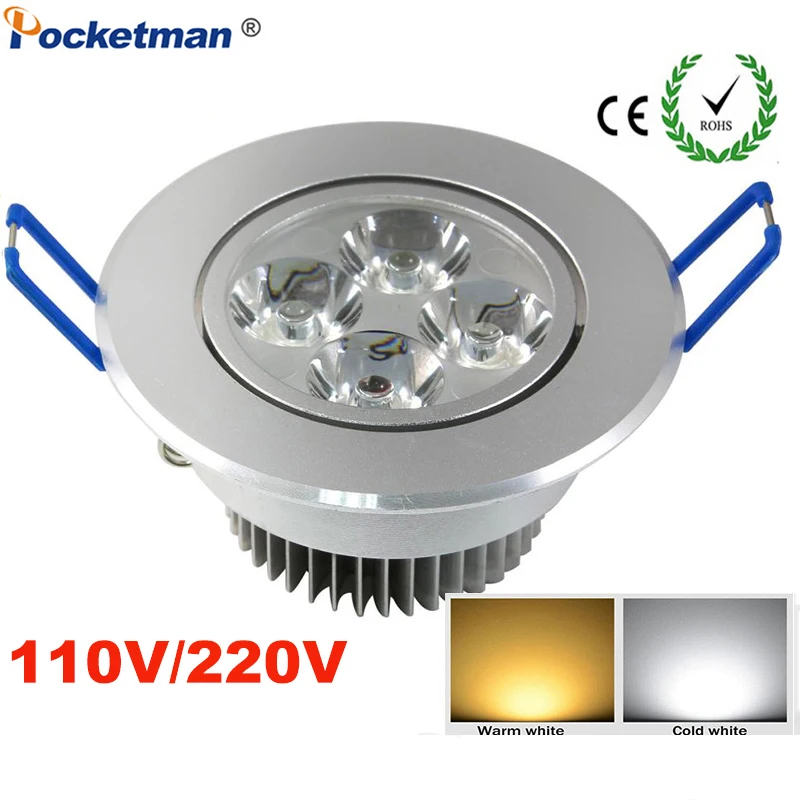 

Super Bright LED Downlights 9W LED Down Light SpotLight AC85-265V Recessed Cabinet Wall Spot Ceiling Lamp For Home Lighting