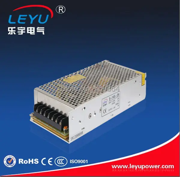 S 145 24 single output switched power supply CE RoHS approved 24v 6a