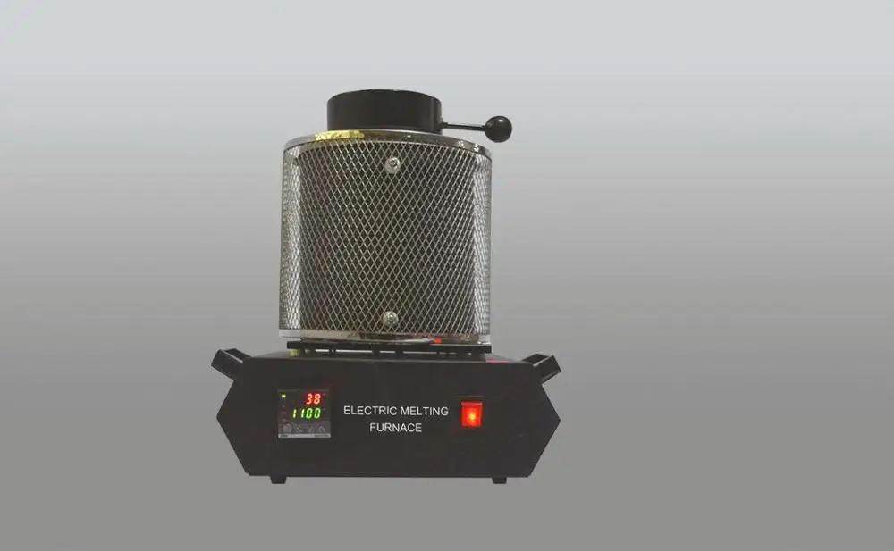 

Jewelry Making Supplies 220V 3kg Gold Smelter Gold Silver Copper Melting Furnace jewelery tools