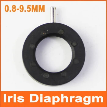 

1pc 0.8-9.5mm Amplifying Diameter Zoom Optical Digital Camera Microscope Adapter Iris Diaphragm Aperture Condenser with 8 Blades