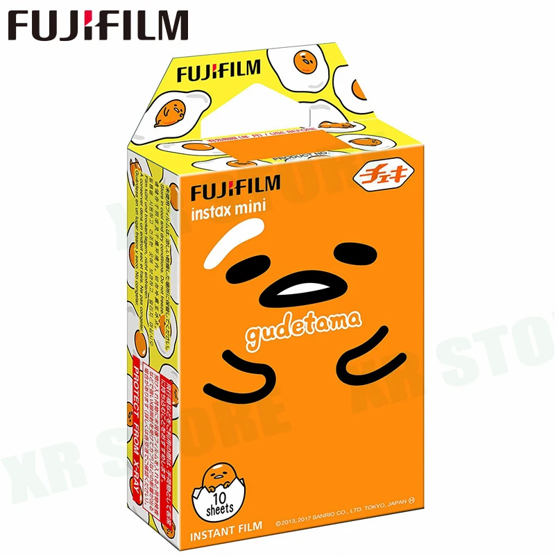 10-100 листов Fujifilm Instax Mini пленка Instax Mini 8 9 Gudetama 1 пленка для Fuji Mini 7s 25 26 70 90 мгновенная камера SP-1 SP-2