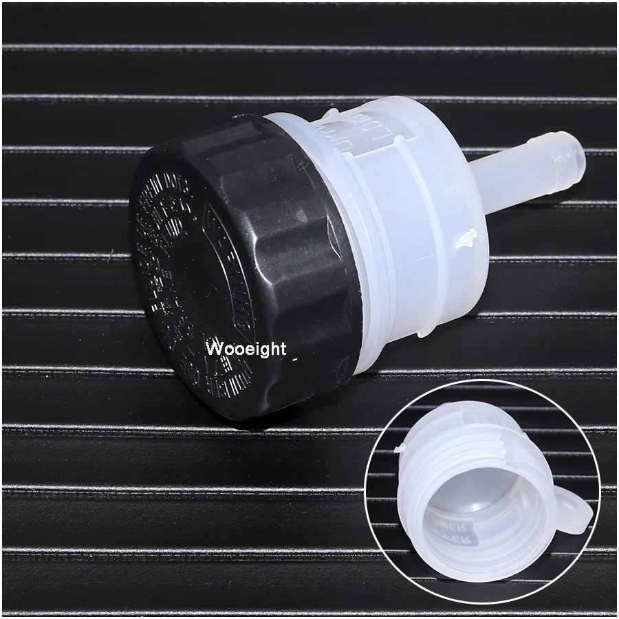 Wooeight Motorcycle Oil Cup Foot Oil Hydraulic Brake Plastic Universal Master Cylinder Oil Tank Oil Bottle Liquid Bottle Reservoir  (4)
