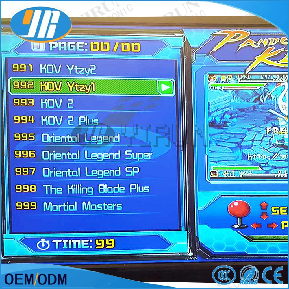 

New Version 5s Arcade Console 999 in 1 Jamma Games Support HDMI VGA Output for TV PC With pause function