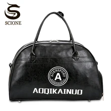 Горячая мода лоскутное PU мужская дорожная сумка идеального качества мужские кожаные дорожные сумки в английском стиле мужские дорожные сумки