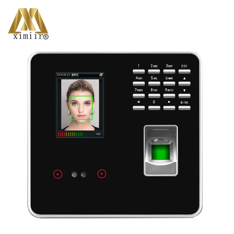 

ZK FA200 Facial & Fingerprint Time Attendance Face recognition Time Clock With Fingerprint Door Access