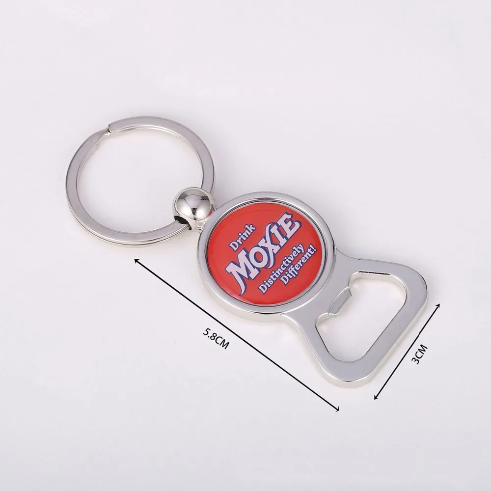 100pcs Metal Keychain Bottle Opener Business Promotional Gift